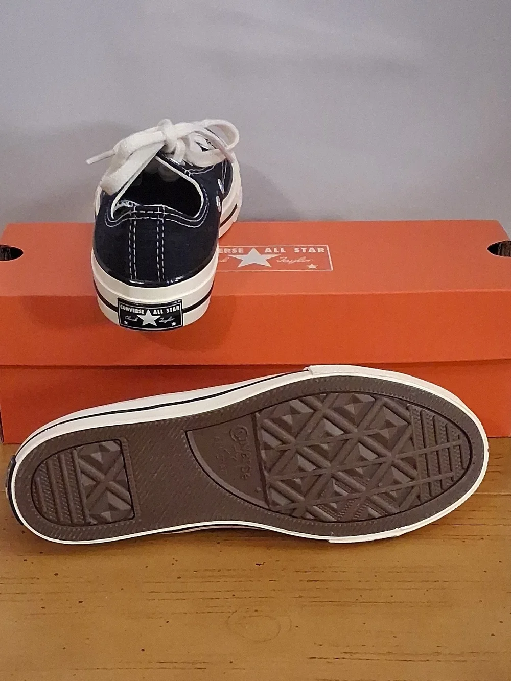 Converse Kids Low Top Sneakers - Black and White